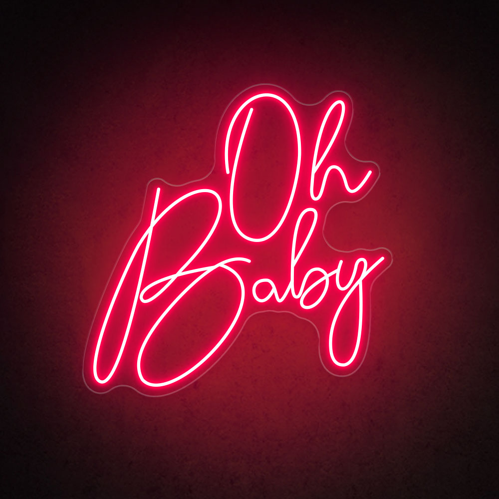 HDJSign - Oh Baby Wedding Neon Sign HDJ Sign