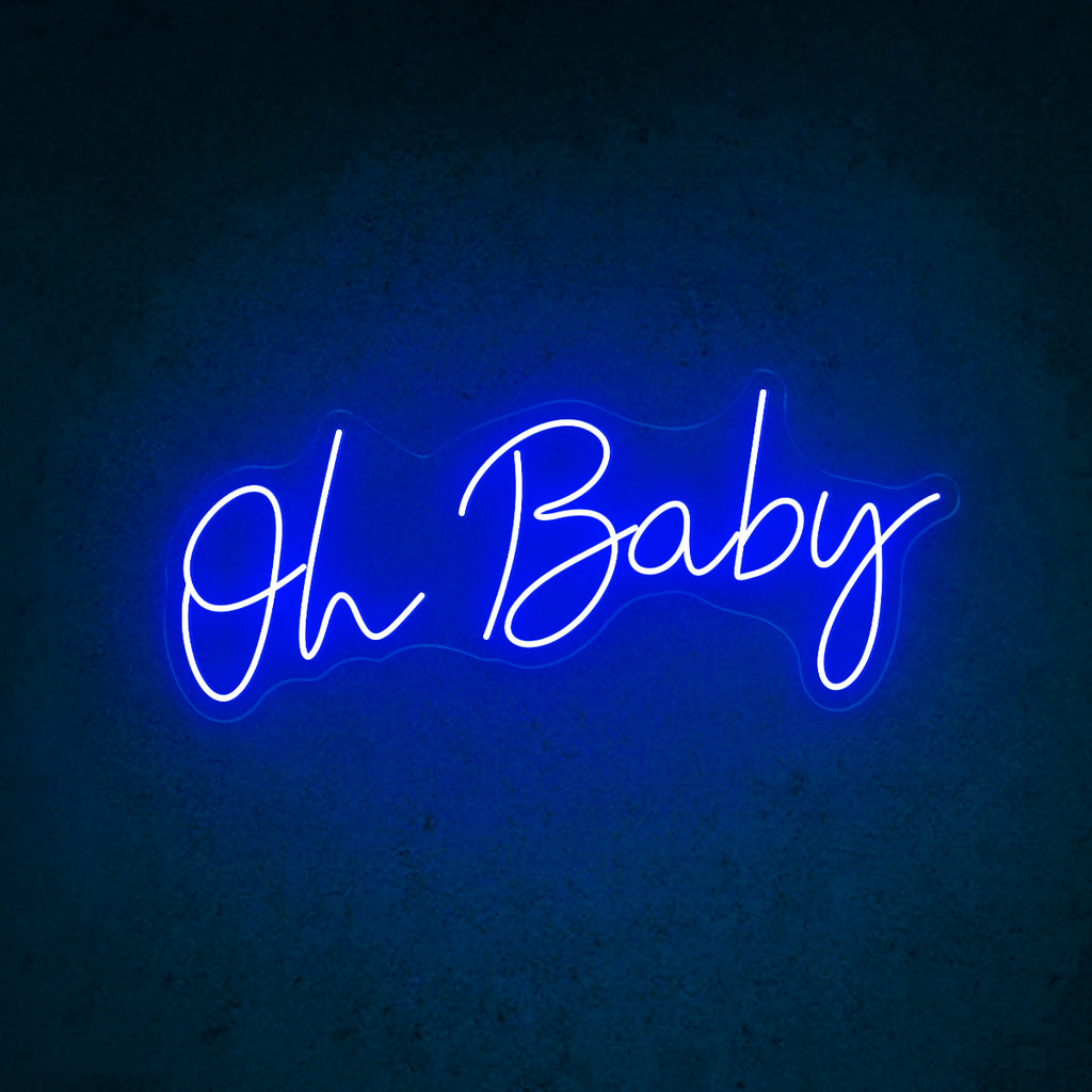 HDJSign - Oh Baby Wedding Neon Sign HDJ Sign