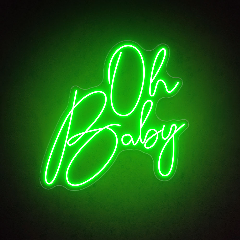 HDJSign - Oh Baby Wedding Neon Sign HDJ Sign