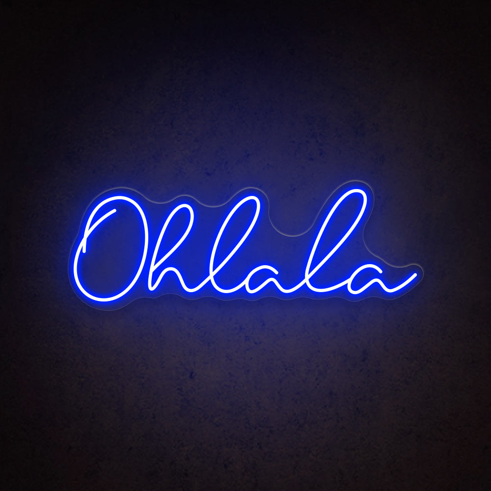 HDJSign - Oh La La Word Neon Sign HDJ Sign