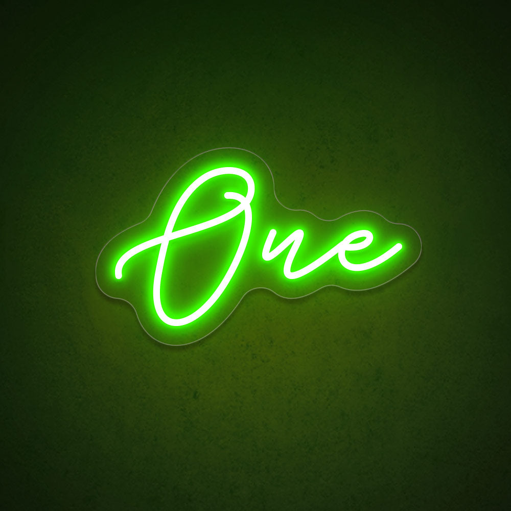 HDJSign - One Wrod Neon Sign HDJ Sign