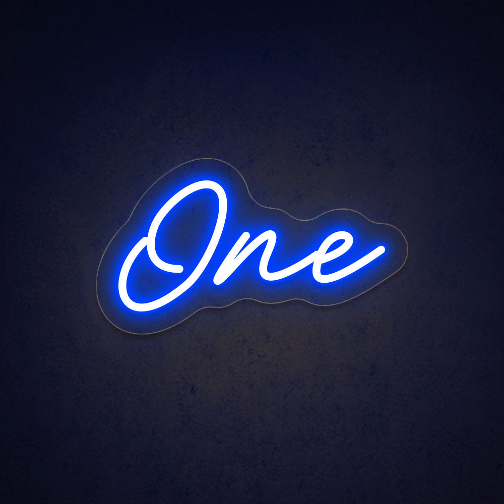 HDJSign - One Wrod Neon Sign HDJ Sign