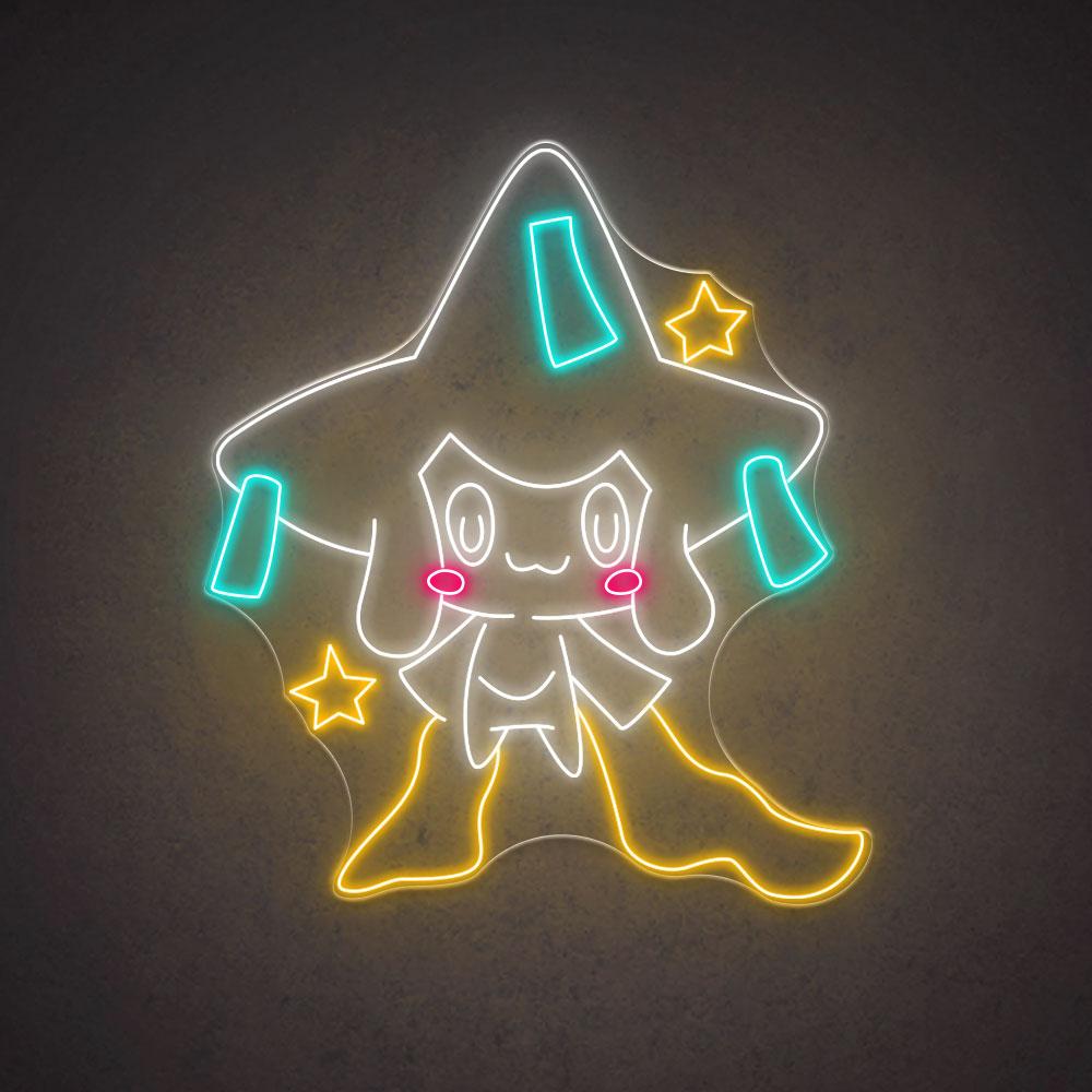 HDJSign - Pokémon Jirachi Anime Neon Sign HDJ Sign