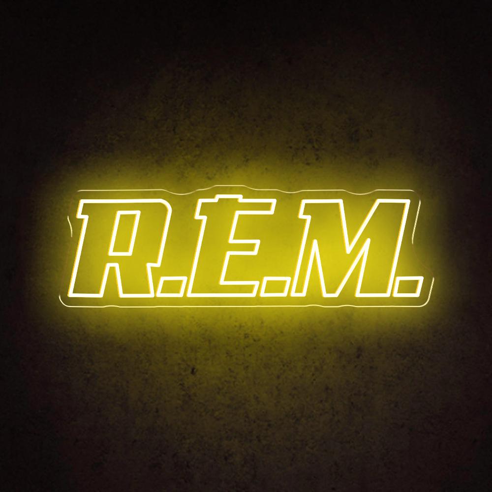 HDJSign - R.E.M. Rock Band Music Neon Sign HDJ Sign