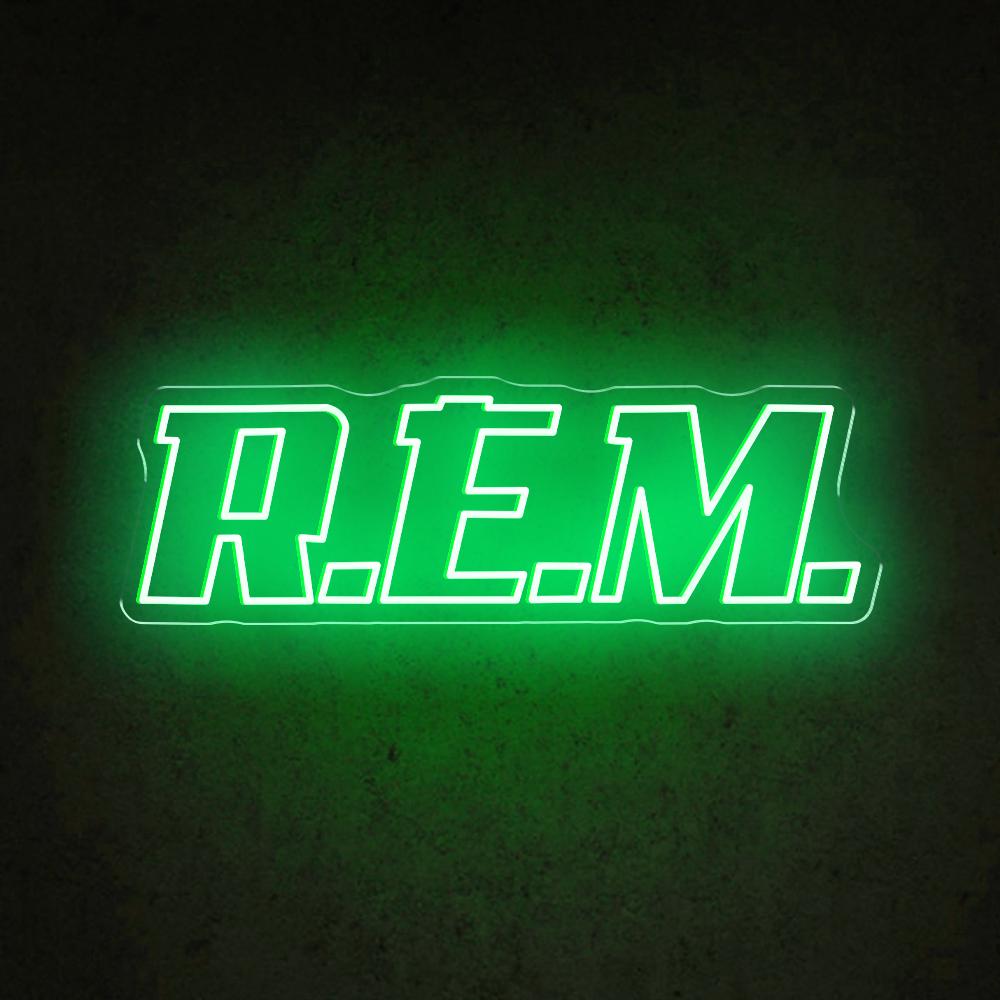 HDJSign - R.E.M. Rock Band Music Neon Sign HDJ Sign