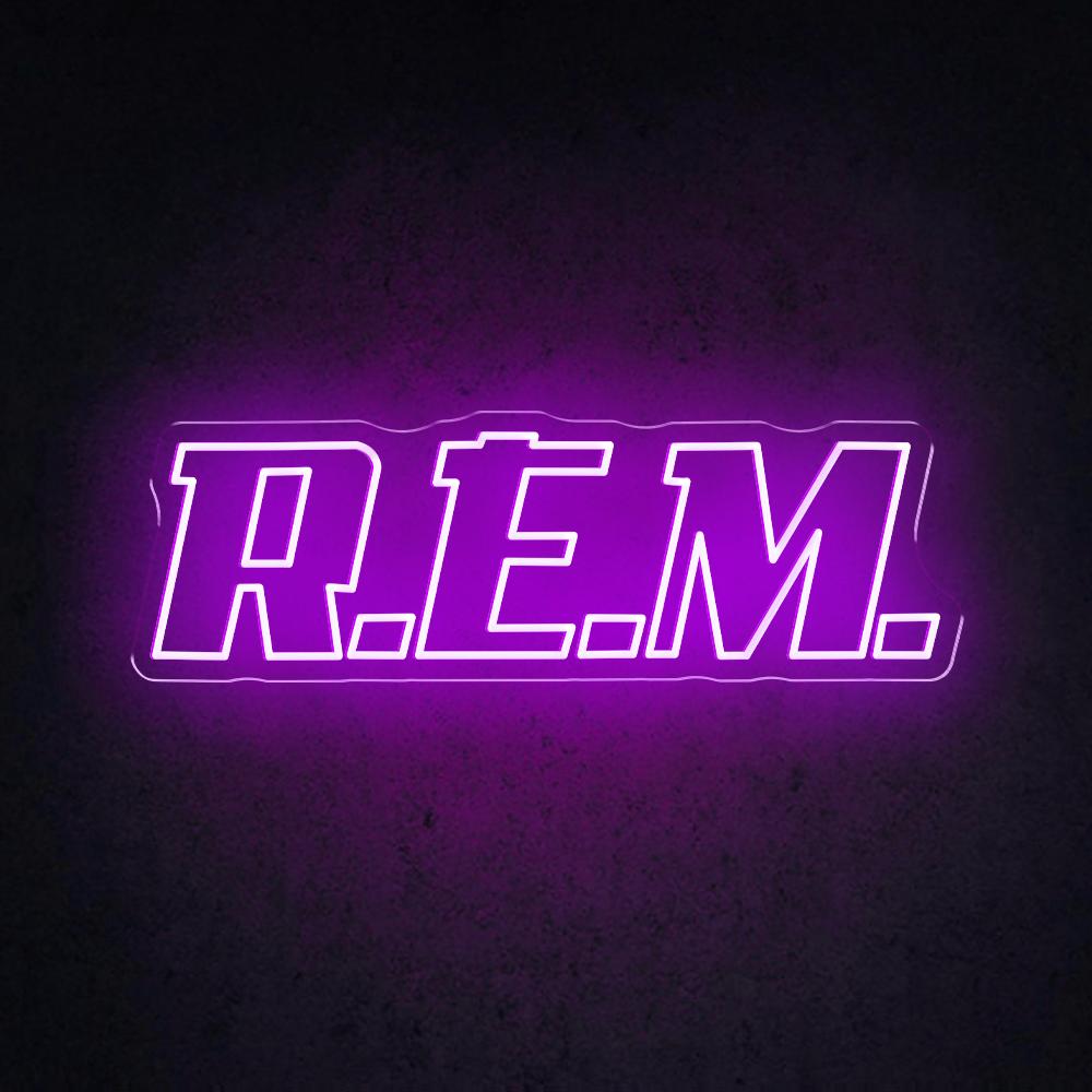 HDJSign - R.E.M. Rock Band Music Neon Sign HDJ Sign