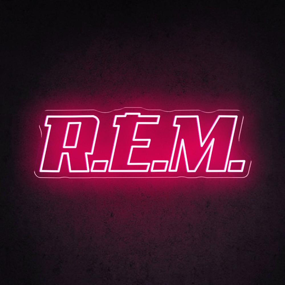 HDJSign - R.E.M. Rock Band Music Neon Sign HDJ Sign