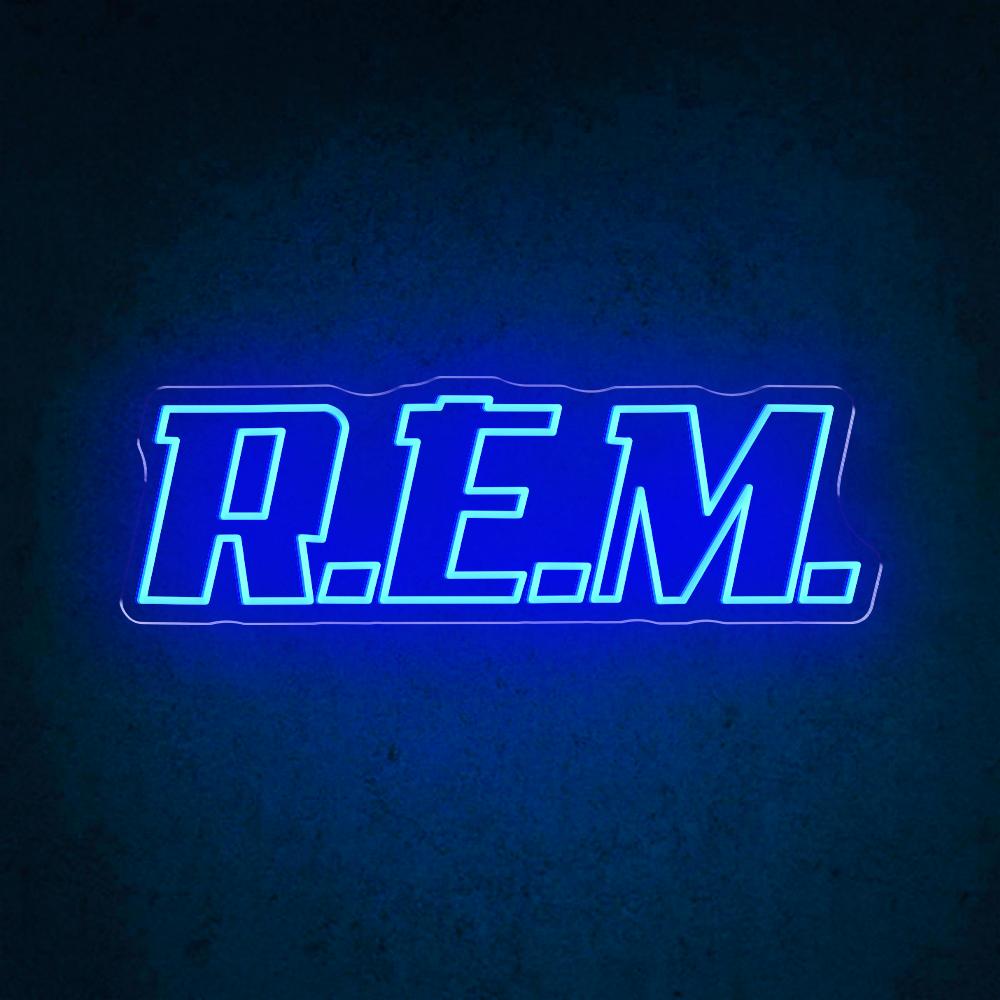 HDJSign - R.E.M. Rock Band Music Neon Sign HDJ Sign