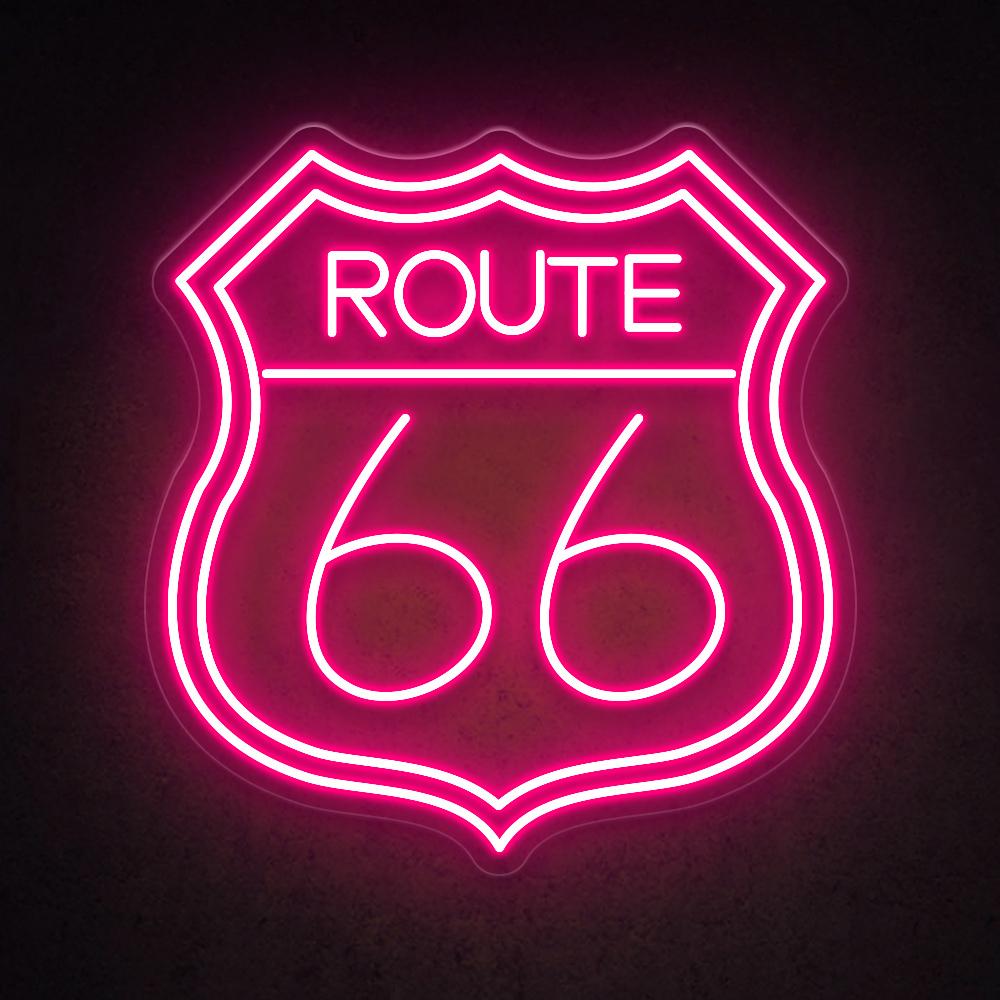 Route 66 | Bar Neon Sign | HDJSign
