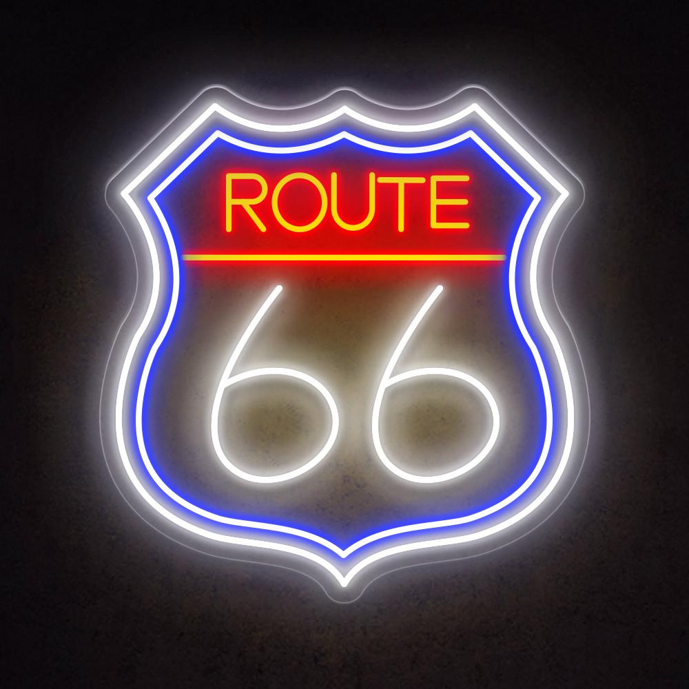 HDJSign - Route 66 Bar Neon Sign HDJ Sign