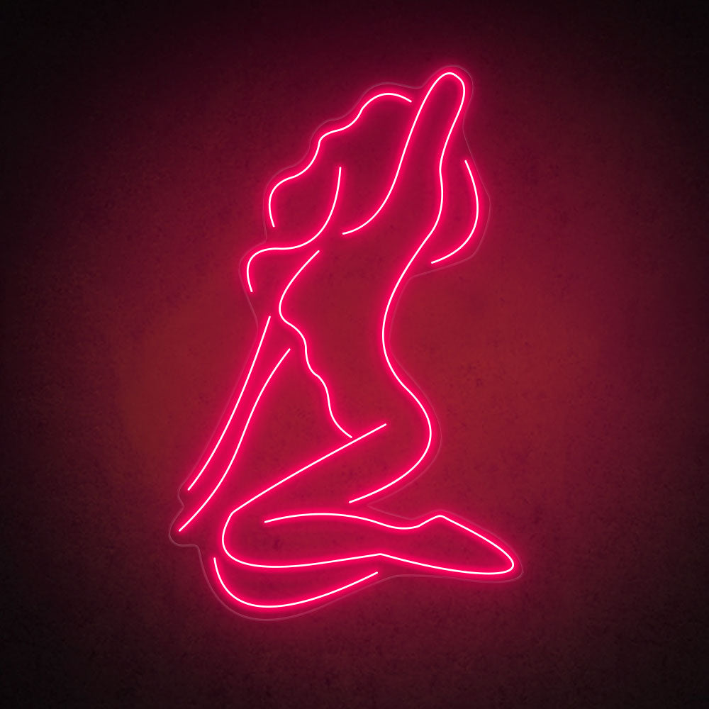 HDJSign - Sexy Lady Body Neon Sign HDJ Sign