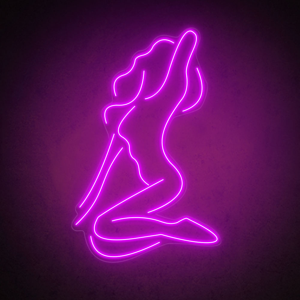 HDJSign - Sexy Lady Body Neon Sign HDJ Sign