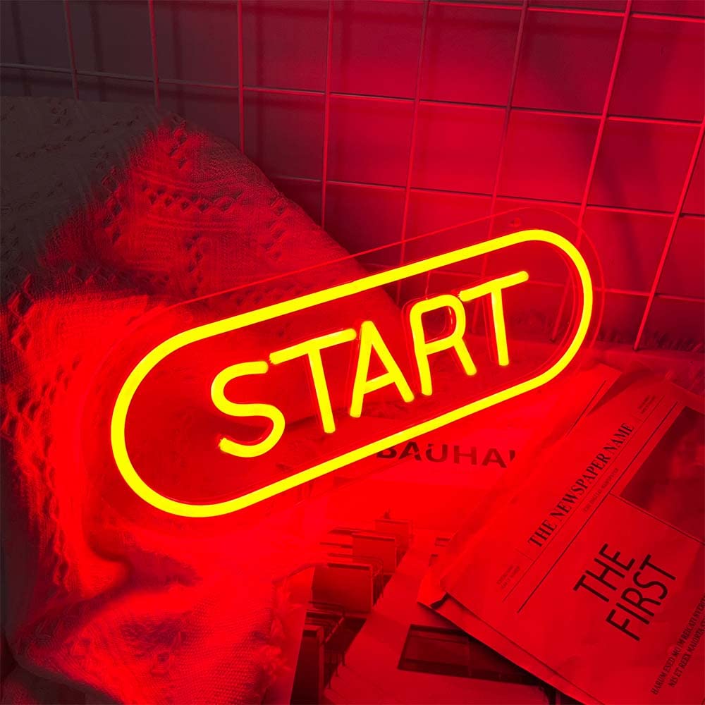 HDJSign - Small Start USB Neon Sign HDJ Sign