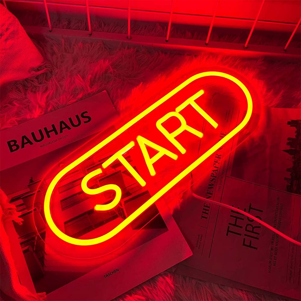 HDJSign - Small Start USB Neon Sign HDJ Sign