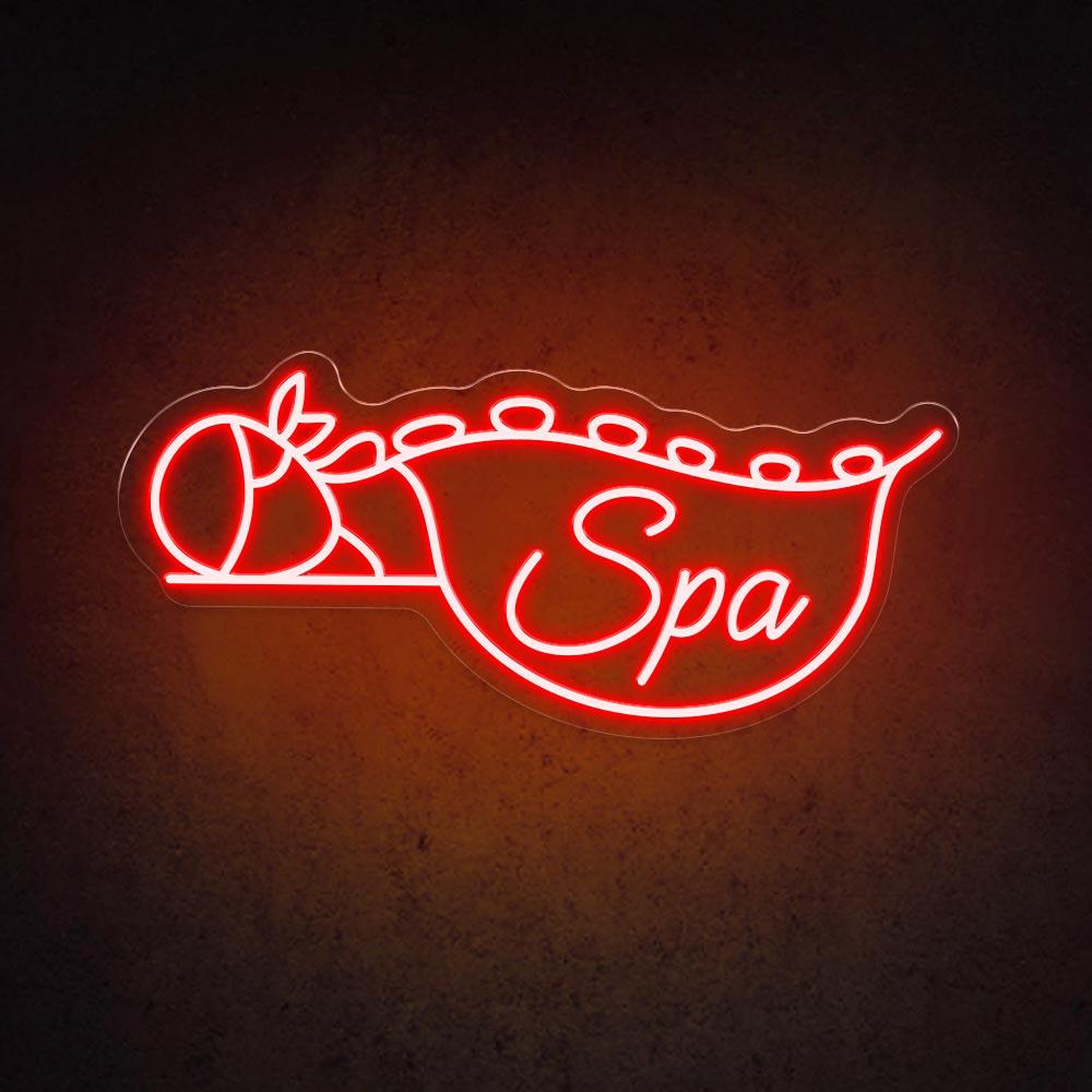 HDJSign - Spa Salon Neon Sign HDJ Sign