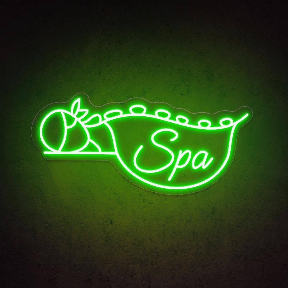 HDJSign - Spa Salon Neon Sign HDJ Sign