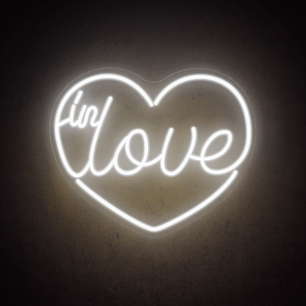 HDJSign - in Love Wedding Neon Sign HDJ Sign